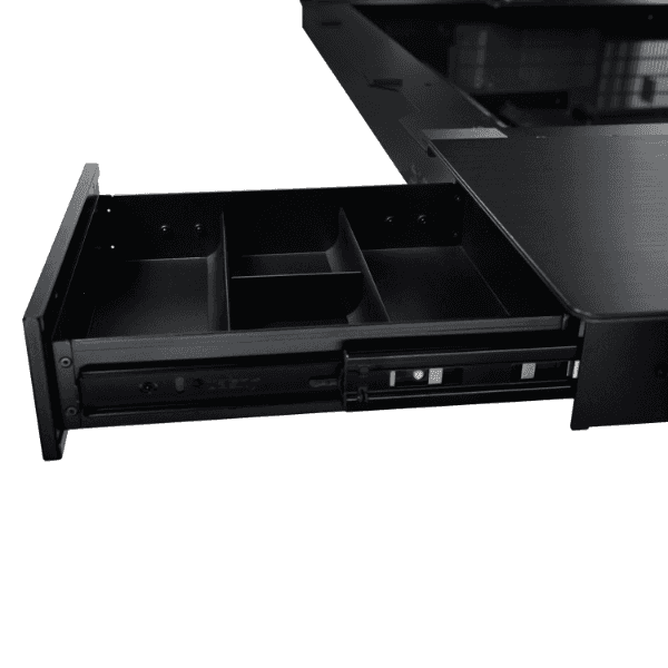 LIAN LI Lian li DK07 Motorized Dual System Gaming Desk, Adjustable Height, Built-in PC Case (2x E-ATX), Wireless Charging | G99.DK07X.10UK - thumbnail 3