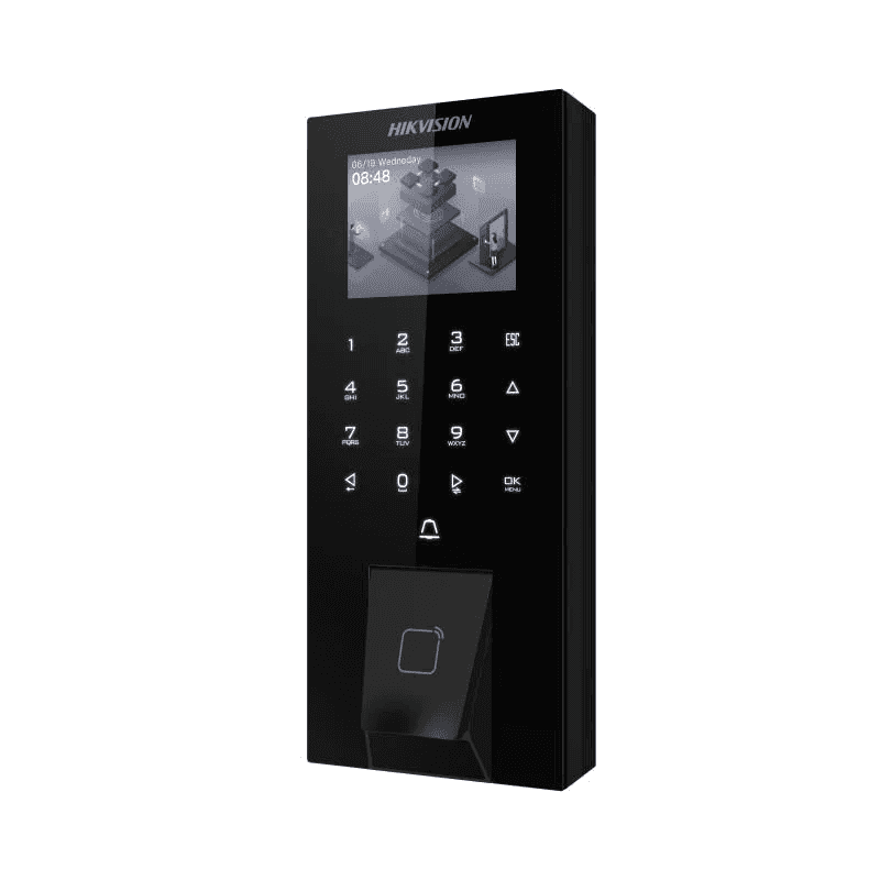 Hikvision DS-K1T807MBFWX-E1 Pro Fingerprint Access Control Terminal, With Touch Buttons, 2.4-inch LCD screen, Supports Bluetooth, Card thumbnail 3