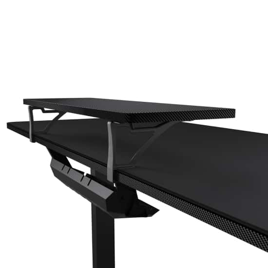 Cougar E-STAR 140 Electric Gaming Desk, 1400 x 600 x 15 mm, Full Desk Mouse Pad, Shields For Transmission Shaft And Motor, Removable Monitor Stand, Cable Tray For Easy Management, Headset Hook | 3MSTA3WB.0001 thumbnail 6