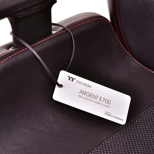Thermaltake Thermaltake Argent E700 Real Leather Gaming Chair, Design by Studio F. A. Porsche, 4D Adjustable Armrests, Wire-Control Mechanism, 4 Gas Lift-Glacier White - thumbnail 6