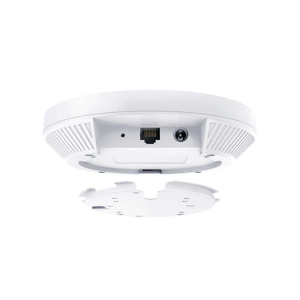 tp-link tp-link AX1800 Ceiling Mount WiFi 6 Access Point, Ultra-Fast WiFi 6 Speeds, 74 Mbps on 2.4 GHz and 1201 Mbps on 5 GHz totals 1775 Mbps Wi-Fi speeds, Centralized Cloud Management, PoE+ Powered, Ultra-Slim Design, Seamless Roaming, Omada Mesh | EAP610 - thumbnail 4