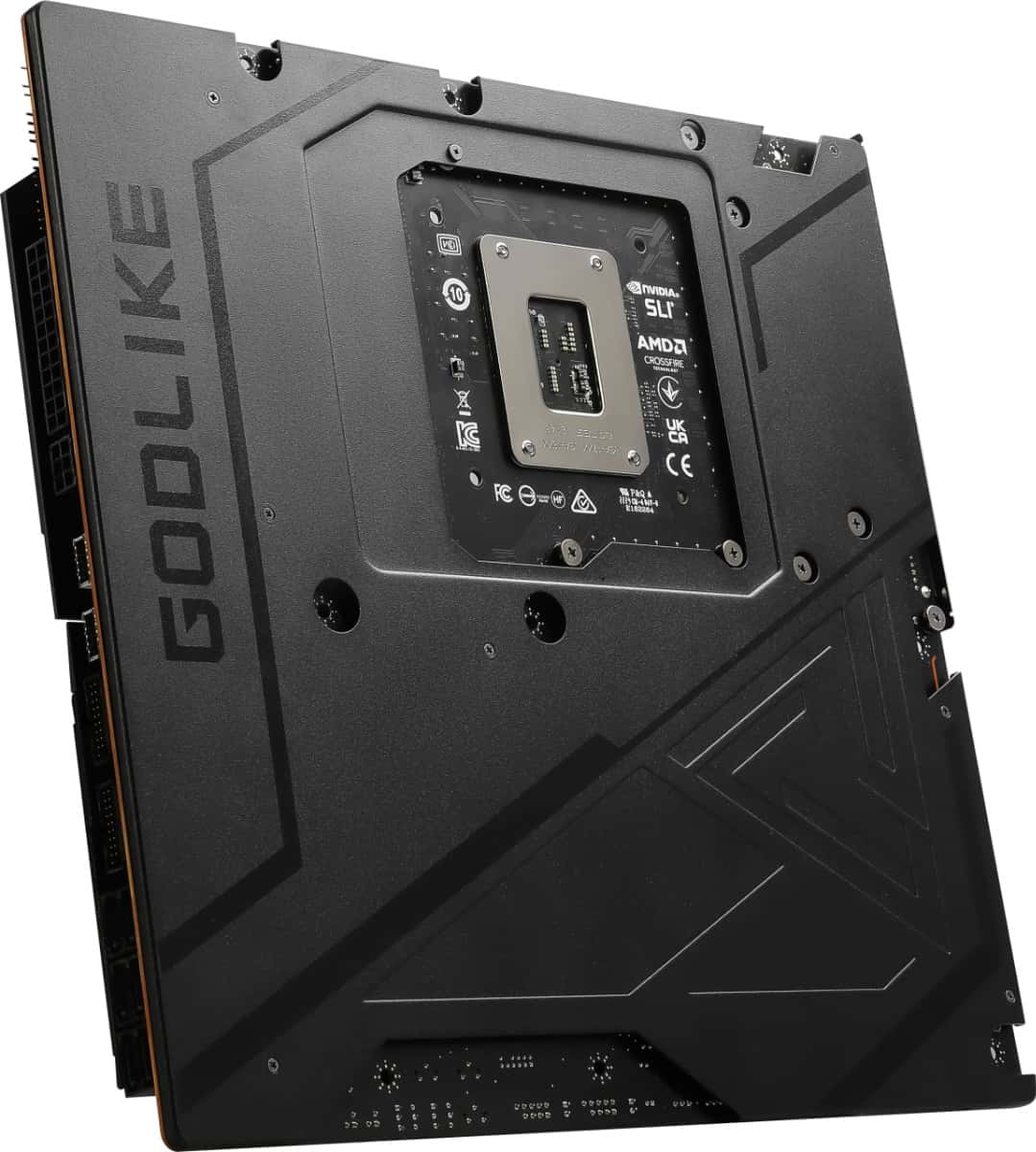MSI MSI MEG Z790 GODLIKE LGA 1700 EATX Motherboard, 4x DDR5 Slot & Up to 192GB Max Memory, Bluetooth 5.3/ Wi-Fi 6E / 10Gbps LAN, 7x M.2, 2x PCIE x16, USB 3.2 Type-C / A, Thunderbolt 4, Black | 911-7D85-00 - thumbnail 3