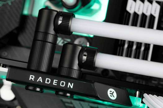 ekwb EKWB EK-Quantum Torque Rotary 90?? Adapter, Fitting With G1/4" Threads, Very Sturdy And There Are Zero Movement, Cnc Machined Brass With High-quality Black Finish, Black | 3831109814475 - thumbnail 4