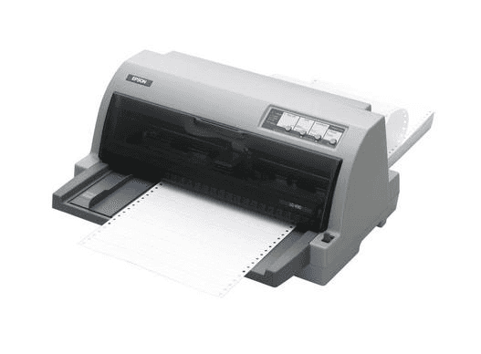  EPSON LQ 690 Dot Matrix Printer Black/Grey | CJ824020141 thumbnail 3