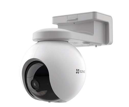 EZVIZ Ezviz CS-EB8 Pan & Tilt 4G Security Camera, 1/2.8 3MP Progressive Scan CMOS Sensor, Pan 340, Tilt 65, 3D DNR, IR 15m Night Vision Distance, White | CS-EB8 - thumbnail 1