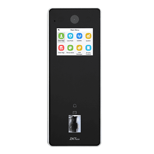 ZKTeco ZKTeco F35 Standalone Biometric Access Control Terminal, 2.4" TFT Color LCD Screen (720*1280), Camera 2MP, Fingerprint / Card / Password (Physical Touch Keypad ), Linux - thumbnail 1