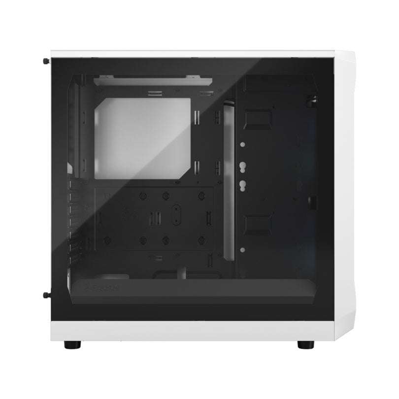 Fractal Design Fractal Design Focus 2 RGB TG Clear Tint ATX PC Case, Temp Glass Side Panel, Mesh Design Front, High Airflow, Up to 6x120mm Fan &amp; Up to 360mm Radiator, Smart Config, 2xUSB 3.0, White | FD-C-FOC2A-04 - thumbnail 8