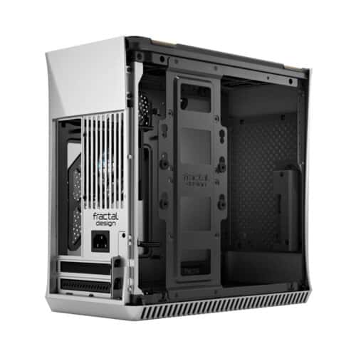Fractal Design Fractal Design Era ITX Carbon Tempered Glass Mini-ITX Computer Case, Water-Cooling Ready, USB Type-C, Top Panel, Small Form Factor, Aluminium, Silver | FD-CA-ERA-ITX-SI - thumbnail 3