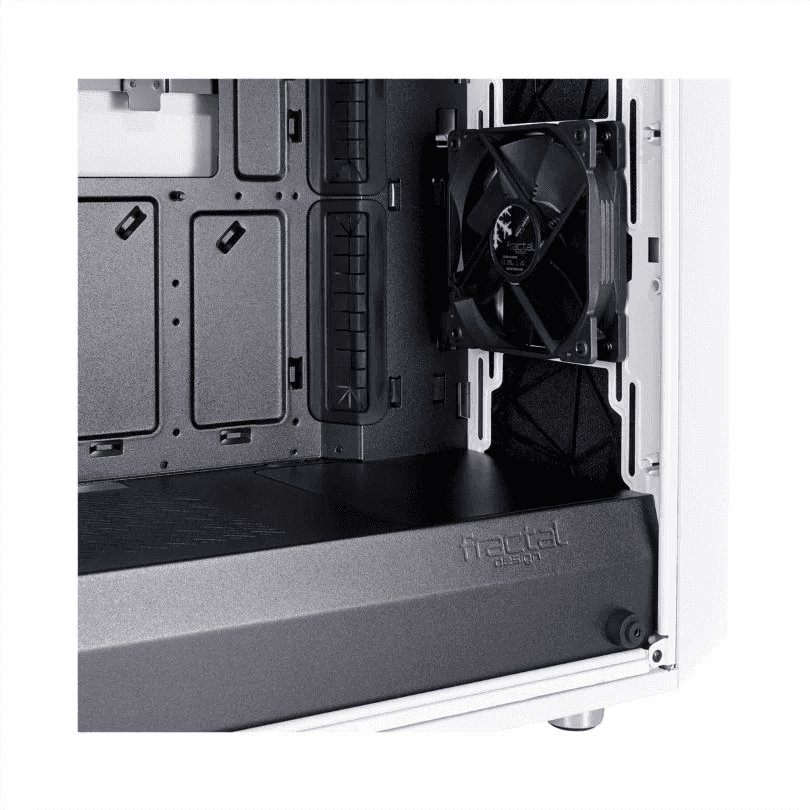 Fractal Design Fractal Meshify C Tempered Glass Computer Case,  ATX, mATX, ITX Motherboard compatibility, 7 slots, 3x Dedicated 2.5" drive capacity, 7 fan mounts, Both side panels, SSD brackets, Both side panels, SSD brackets, Dust filters | FD-CA-MESH-C-WT-TGC  - thumbnail 11