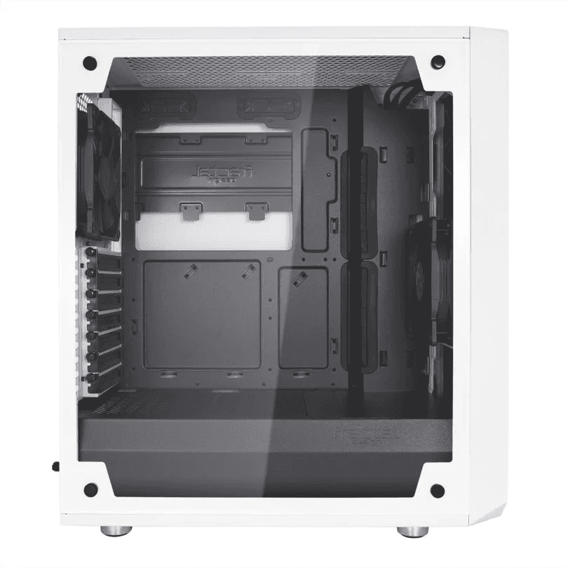 Fractal Design Fractal Meshify C Tempered Glass Computer Case,  ATX, mATX, ITX Motherboard compatibility, 7 slots, 3x Dedicated 2.5" drive capacity, 7 fan mounts, Both side panels, SSD brackets, Both side panels, SSD brackets, Dust filters | FD-CA-MESH-C-WT-TGC  - thumbnail 5