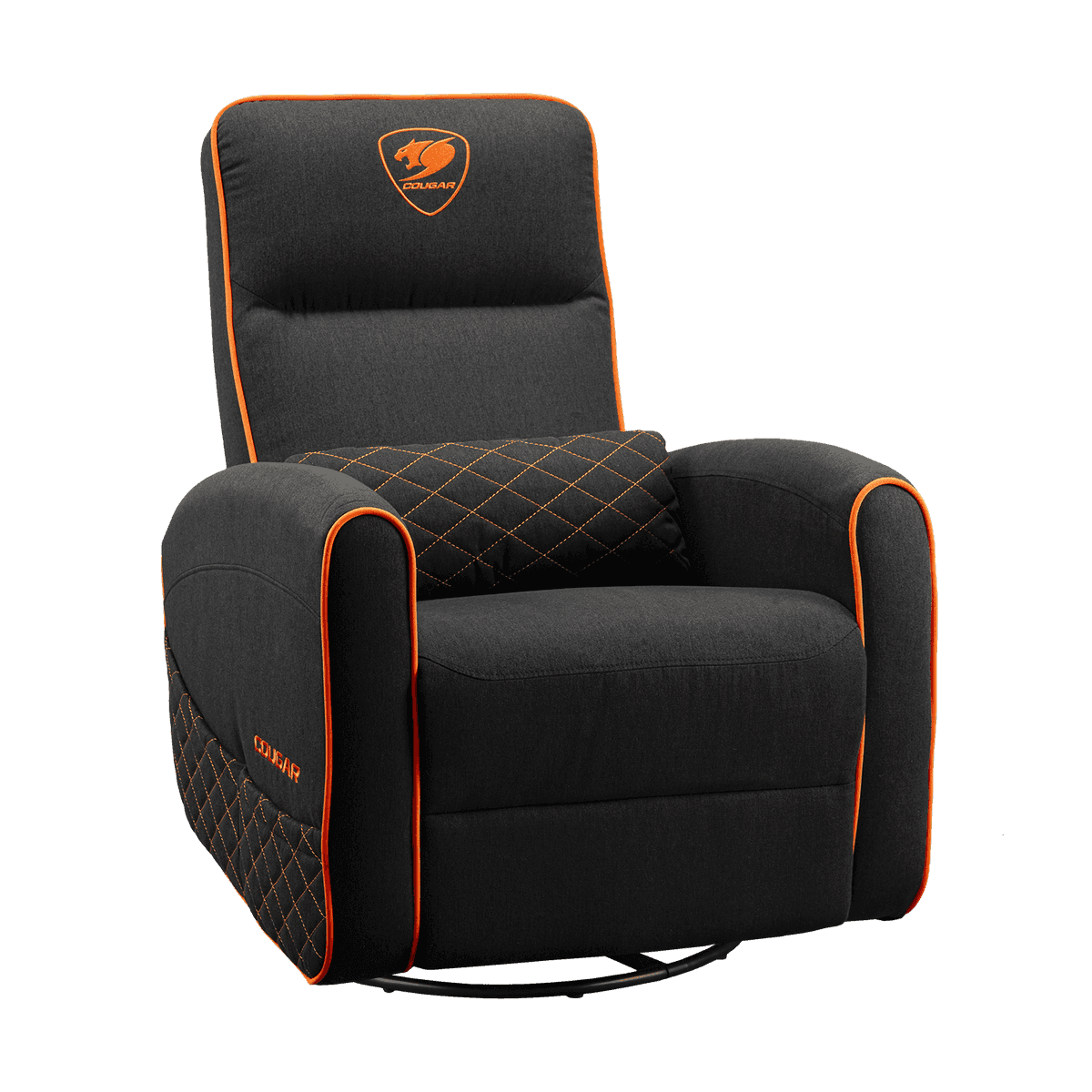 Cougar FIDOM Sofa Chair, Breathable Imitation Linen Upholstery, Lumbar Support, Recline, Swivel & Rock Features, Up to 150kg Weight Support, Specialized Padding | 3MFDFORB.0001 thumbnail 3