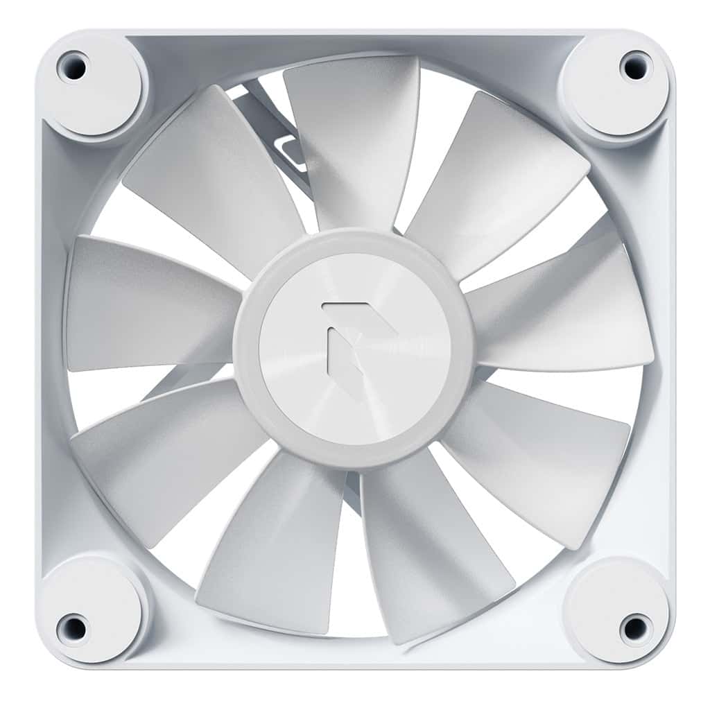 APNX APNX FP1-RQ 120 PWM ARGB Reverse Case Fan, 1200 RPM, 48.5 CFM Fan Airflow, 31.6 dBA Fan Noise Level, Hydraulic Bearing Type, White | APF3-PF11247.11 - thumbnail 6