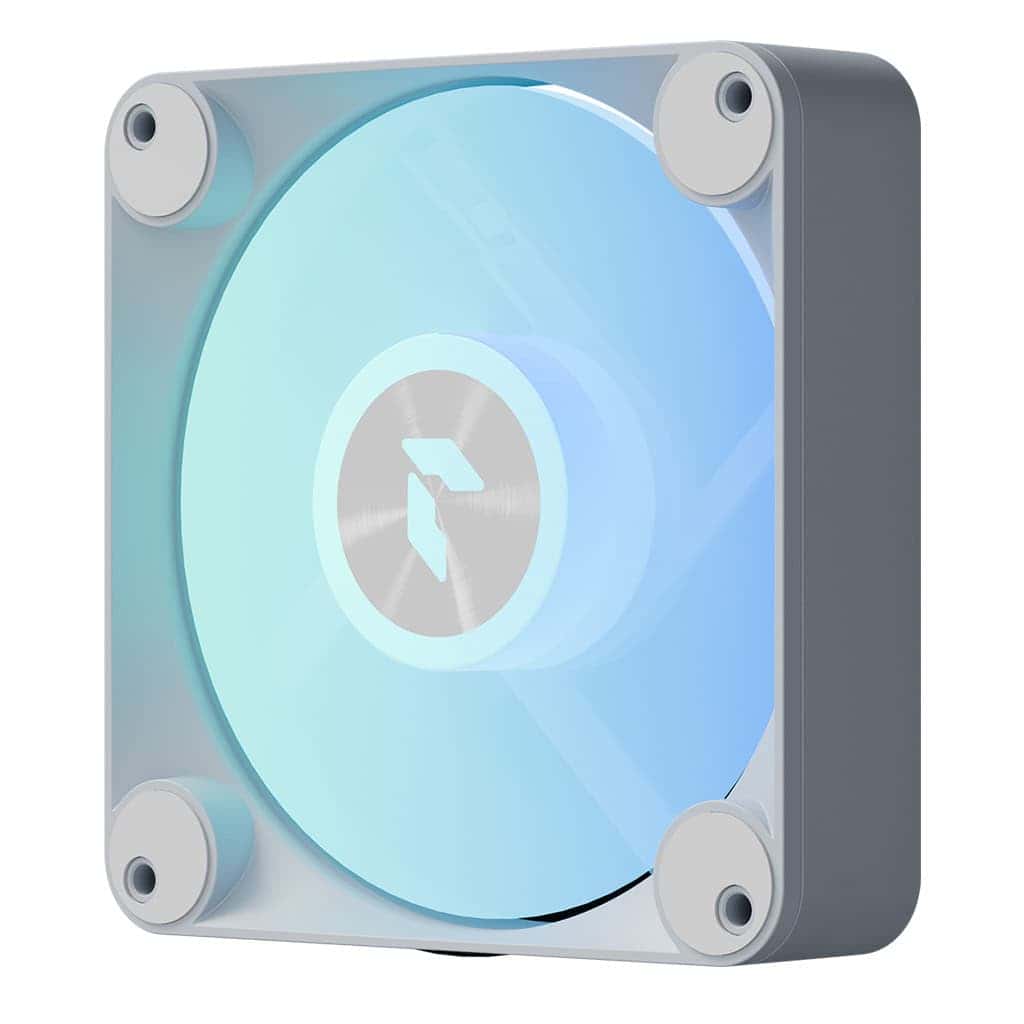 APNX APNX FP1-RQ 120 PWM ARGB Reverse Case Fan, 1200 RPM, 48.5 CFM Fan Airflow, 31.6 dBA Fan Noise Level, Hydraulic Bearing Type, White | APF3-PF11247.11 - thumbnail 7