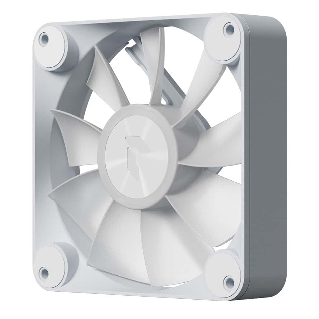 APNX APNX FP1-RQ 120 PWM ARGB Reverse Case Fan, 1200 RPM, 48.5 CFM Fan Airflow, 31.6 dBA Fan Noise Level, Hydraulic Bearing Type, White | APF3-PF11247.11 - thumbnail 3