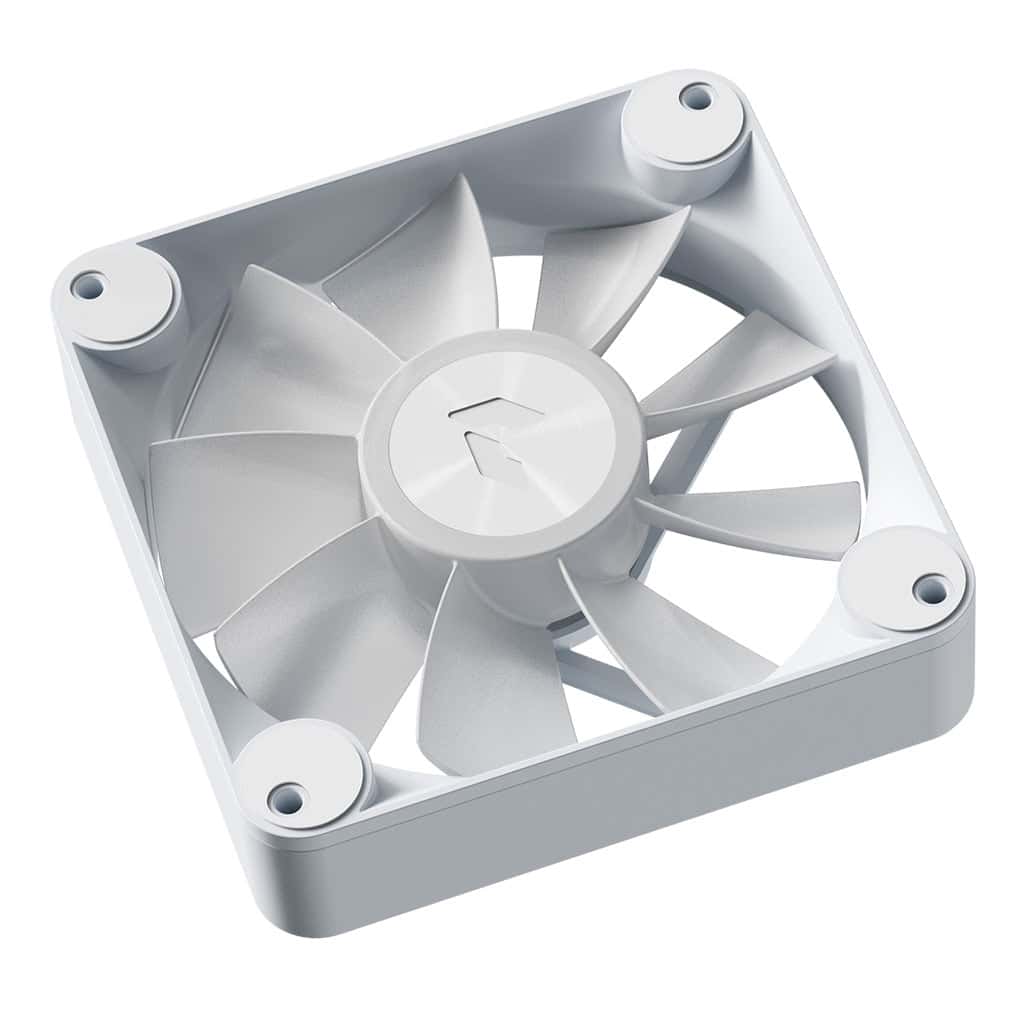 APNX APNX FP1-RQ 120 PWM ARGB Reverse Case Fan, 1200 RPM, 48.5 CFM Fan Airflow, 31.6 dBA Fan Noise Level, Hydraulic Bearing Type, White | APF3-PF11247.11 - thumbnail 4