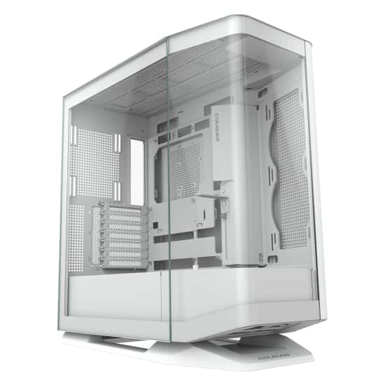 Cougar COUGAR FV270 White Mid Tower Gaming Case with Tempered Curved Glass, 120mm Reversed ARGB PWM Bottom Fan pre-installed, Compatible with reverse cable/connector motherboard |  3858M60.0002 - thumbnail 10