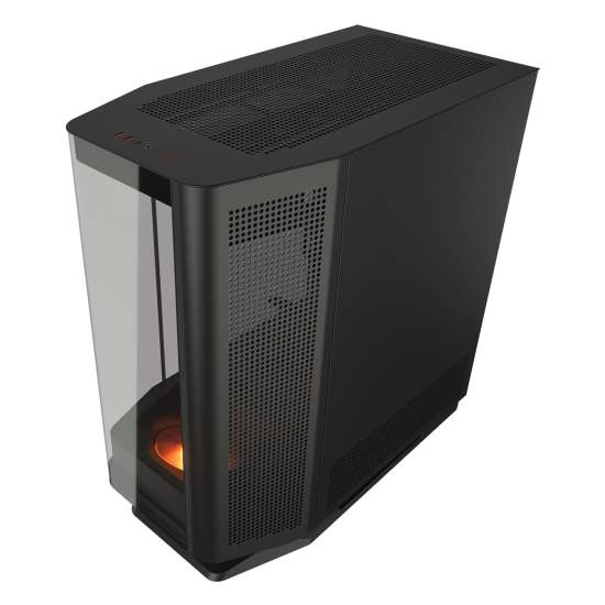 Cougar COUGAR FV270 Black Mid Tower Gaming Case with Tempered Curved Glass, 120mm Reversed ARGB PWM Bottom Fan pre-installed, Compatible with reverse cable/connector motherboard |  3858M60.0001 - thumbnail 8