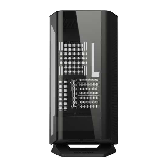 Cougar COUGAR FV270 Black Mid Tower Gaming Case with Tempered Curved Glass, 120mm Reversed ARGB PWM Bottom Fan pre-installed, Compatible with reverse cable/connector motherboard |  3858M60.0001 - thumbnail 6