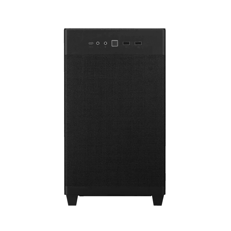 Asus ASUS Prime AP201 Tempered Glass MicroATX Computer Case, Removable Dust Filter, Up to 360mm Radiator Support, Up to 4 Fans, Black | 90DC00G0-B39010 - thumbnail 6