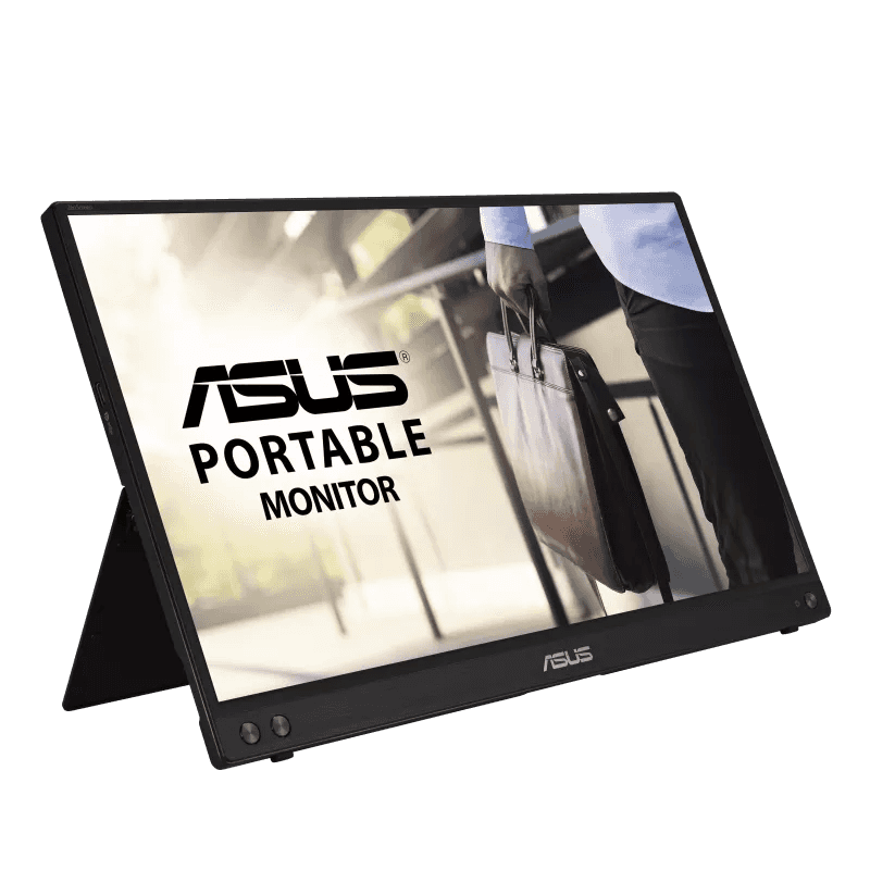 Asus ASUS ZenScreen MB16ACV Portable USB Monitor - 16 Inch (15.6 Inch Viewable) Full HD, IPS, Hybrid Signal Solution, USB Type-C, Blue Light Filter, Anti-Glare Surface, Antibacterial Treatment | 90LM0381-B01370 -asus portable monitor - thumbnail 1