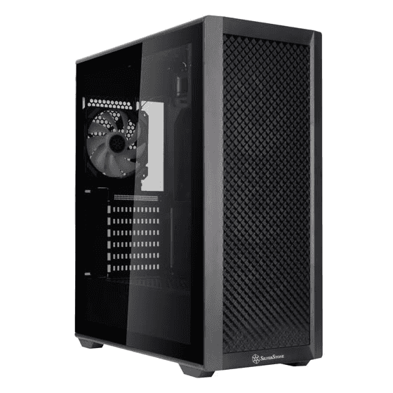 Silverstone Silverstone FARA 515XR ATX Mid-Tower Case, 4x Pre-installed Fans, Up to 350mm GPU, Upto 360mm Radiators, Black | SST-FA515XR-BG - thumbnail 9