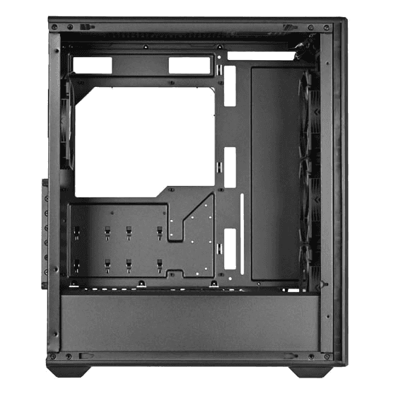 Silverstone Silverstone FARA 515XR ATX Mid-Tower Case, 4x Pre-installed Fans, Up to 350mm GPU, Upto 360mm Radiators, Black | SST-FA515XR-BG - thumbnail 3