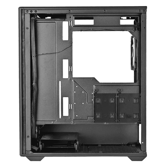 Silverstone Silverstone FARA 515XR ATX Mid-Tower Case, 4x Pre-installed Fans, Up to 350mm GPU, Upto 360mm Radiators, Black | SST-FA515XR-BG - thumbnail 6