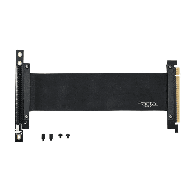 Fractal Design Fractal Flex VRC-25 PCIe Riser Cable Kit, Extra-long 210 mm heavy gauge ribbon cable, 2.5 slot vertical GPU mount | Flex VRC-25 - thumbnail 1