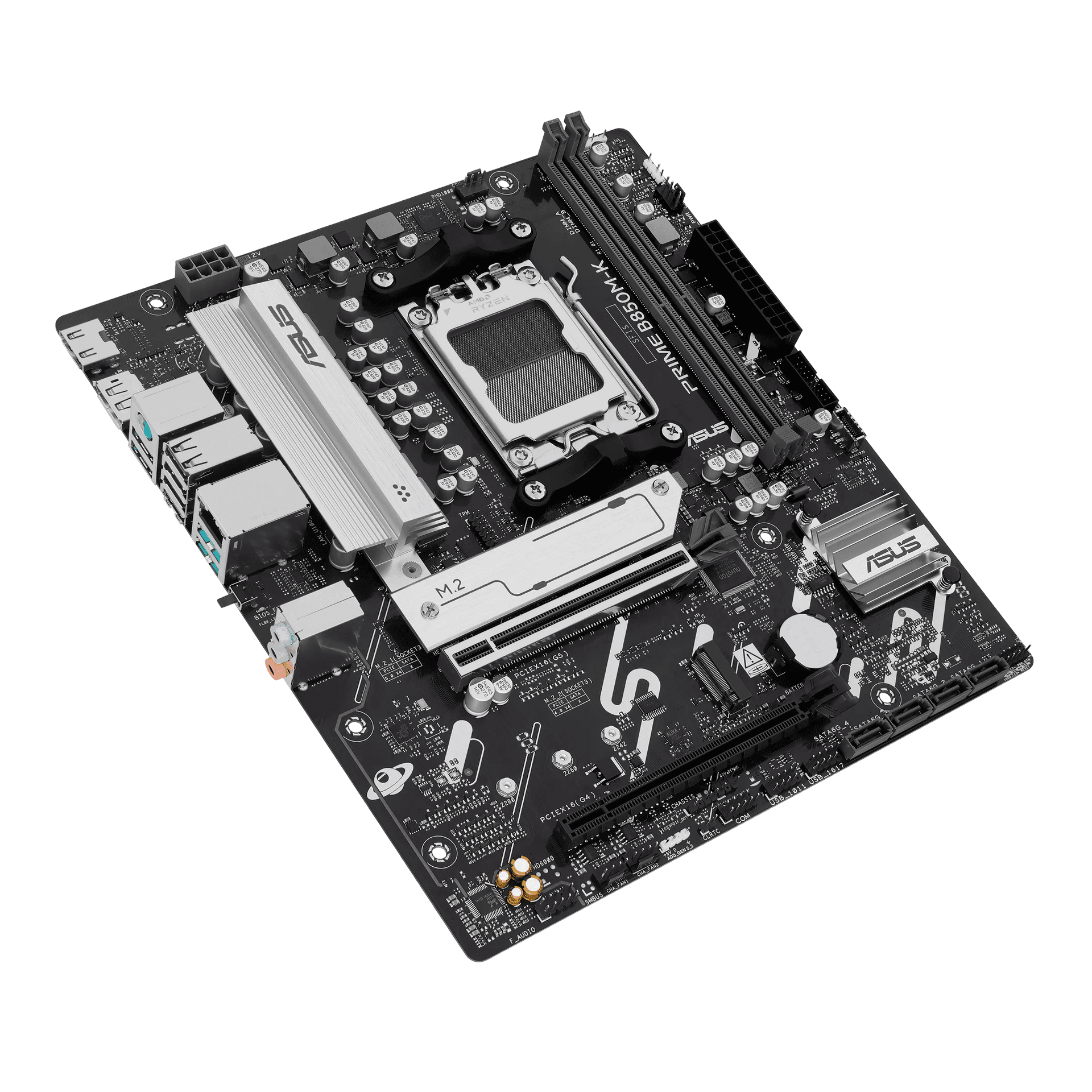 Asus ASUS Prime B850M-K AMD B850 mATX Motherboard, Ryzen AM5 Socket, PCIe 5.0, DDR5 | 90MB1LV0-M0EAY0 - thumbnail 5