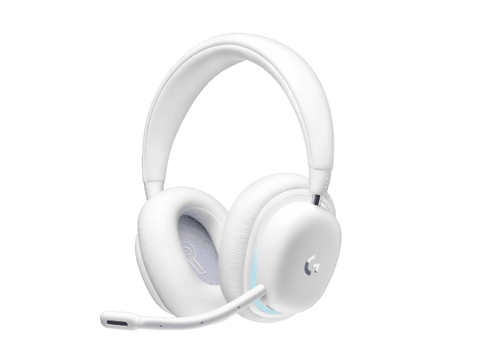 Logitech Logitech G735 Wireless Gaming Headset, 40mm Audio Drivers, 16 Hours Gaming Battery, 20 Meters Range, USB-C Charging Port, 38 Ohms Impedance, Dolby Atmos+ Windows Sonic, White | 981-001083 - thumbnail 4