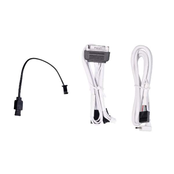 LIAN LI Lian Li Galahad II LCD 360 AIO RGB CPU Liquid Cooler, 2.88??? IPS LCD Screen, Asetek 8th Gen 3600 RPM Pump, 120mm FDB Fans, Up to 2450 RPM Fan Speed, 79.9 CFM Airflow, White | G89.GA2ALCD36W.00 - thumbnail 5