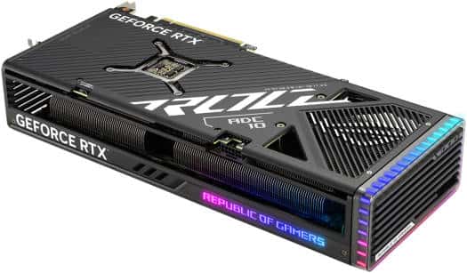 Asus ASUS ROG-STRIX RTX-4070 Ti-O12G-GAMING OC Graphics Card, 12GB GDDR6X 192-bit Memory, 7680 CUDA Cores, 2730MHz Engine Clock, 21 Gbps Memory Speed, PCI E 4.0, 2x HDMI /3x DP /HDCP 2.3 | 90YV0II0-M0NA00 - thumbnail 4