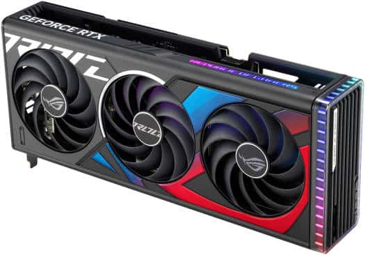 Asus ASUS ROG-STRIX RTX-4070 Ti-O12G-GAMING OC Graphics Card, 12GB GDDR6X 192-bit Memory, 7680 CUDA Cores, 2730MHz Engine Clock, 21 Gbps Memory Speed, PCI E 4.0, 2x HDMI /3x DP /HDCP 2.3 | 90YV0II0-M0NA00 - thumbnail 6