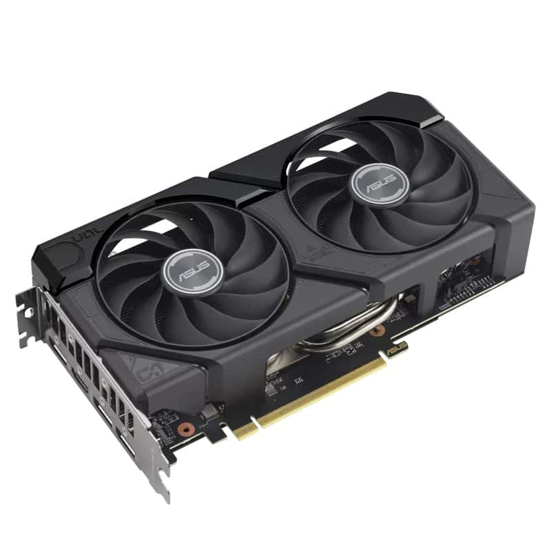 Asus ASUS Dual Radeon??? RX 7600 XT OC Edition 16GB GDDR6 Graphic Card, 18 Gbps 128-bit, 2048 Stream Processors, Max Resolution 7680 x 4320, Max Boost,  PCI Express 4.0,  OpenGL4.6 | 90YV0K21-M0NA002801 MHz - thumbnail 3