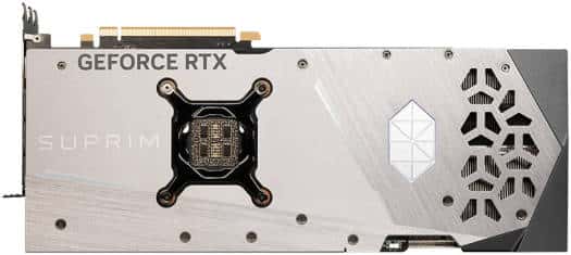 MSI MSI GeForce RTX 4090 SUPRIM X Graphics Card, 24GB GDDR6X 384-bit Memory, 16384 CUDA Cores, 2640 MHz Boost Clock, 21 Gbps Memory Speed, PCI Express Gen 4, DPx 3, HDMIx 1, 4.6 OPENGL | 912-V510-215 - thumbnail 5