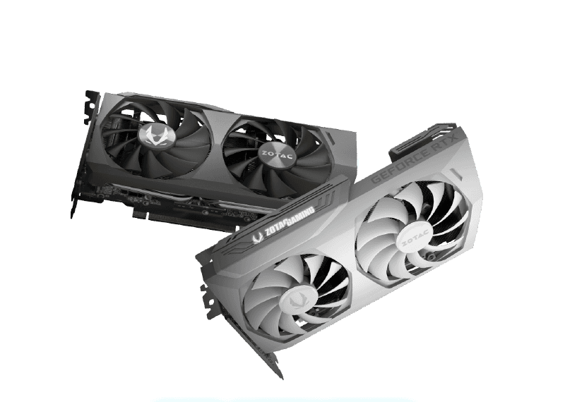 ZOTAC ZOTAC 3060 Twin Edge OC Gaming GeForce RTX 12GB GDDR6 192-bit 15 Gbps PCIE 4.0 Gaming Graphics Card, IceStorm 2.0 Cooling, Active Fan Control, Freeze Fan Stop | ZT-A30600H-10M - thumbnail 4