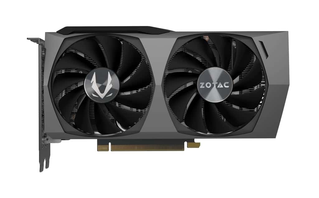 ZOTAC ZOTAC 3060 Twin Edge OC Gaming GeForce RTX 12GB GDDR6 192-bit 15 Gbps PCIE 4.0 Gaming Graphics Card, IceStorm 2.0 Cooling, Active Fan Control, Freeze Fan Stop | ZT-A30600H-10M - thumbnail 1