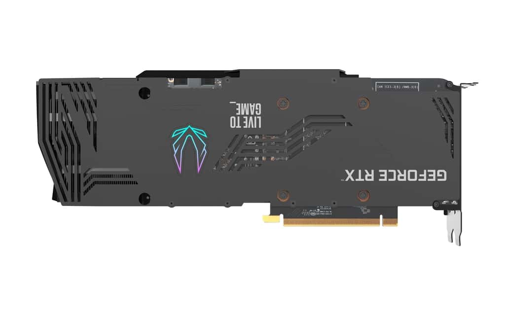 ZOTAC ZOTAC GAMING GeForce RTX 3070 Ti Graphics Card, 8GB GDDR6X 256-bit Memory, 1770 MHz Boost Clock, 19 Gbps Memory Clock, 6144 CUDA Cores, PCI Express 4.0, 3 x DP 1.4a / 1 x HDMI | ZT-A30710Q-10P - thumbnail 4