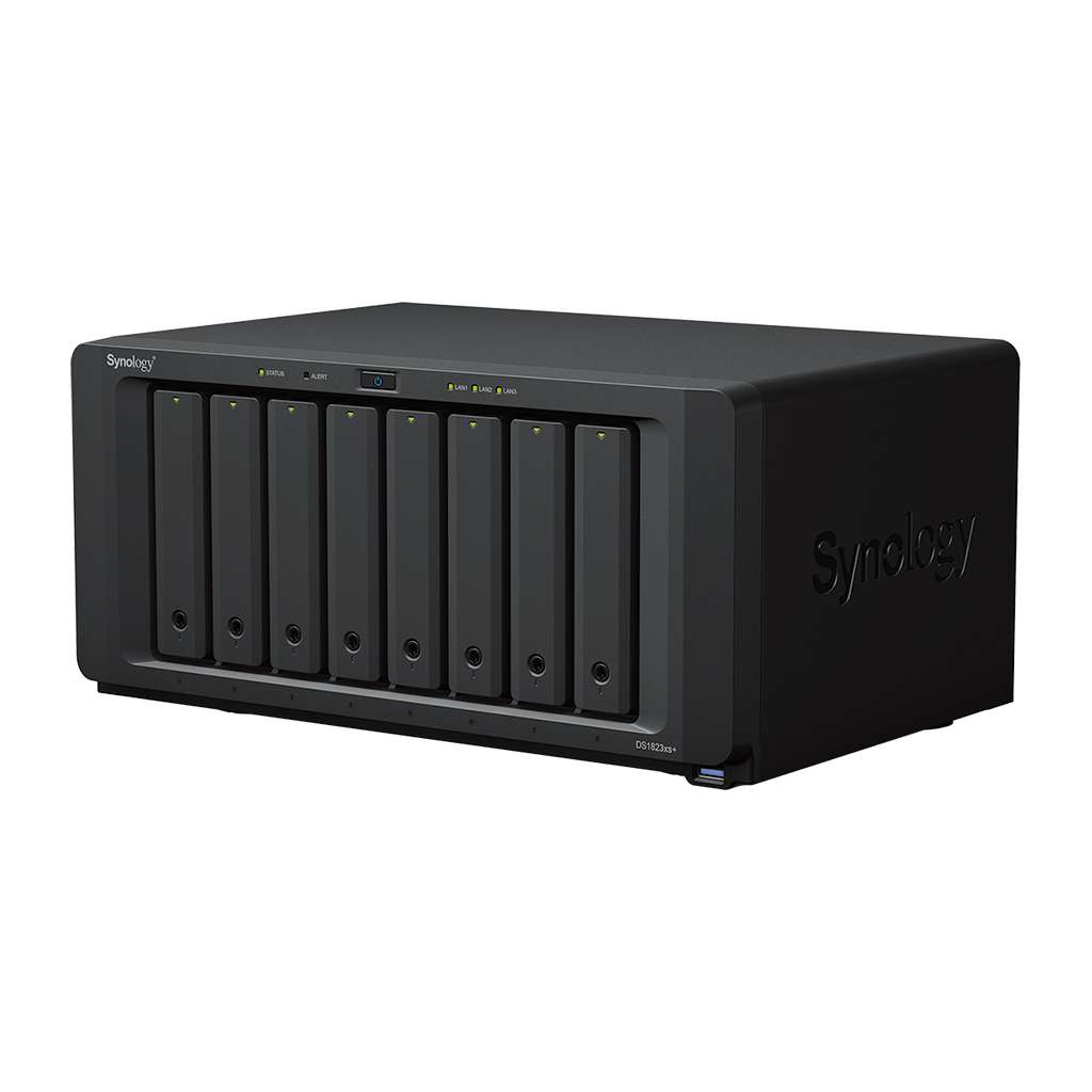 Synology SYNOLOGY DS1823XS PLUS,TOWER,8-BAY 3.5 SATA HDD/SATA2*M.2,AMD RYZEN,4CORE,8GB DDR4,|UPC# 846504004959 - thumbnail 2