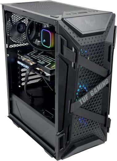 Nanotech Mid Range Gaming PC Powered by ASUS - Intel Core i7 14700KF 5.6GHz MaxTurbo, Nvidia RTX???? 4060 OC 8GB, 32GB DDR5 RAM 5600Mhz, 1TB SSD, 650W PSU, 240mm Liquid Cooler - thumbnail 5