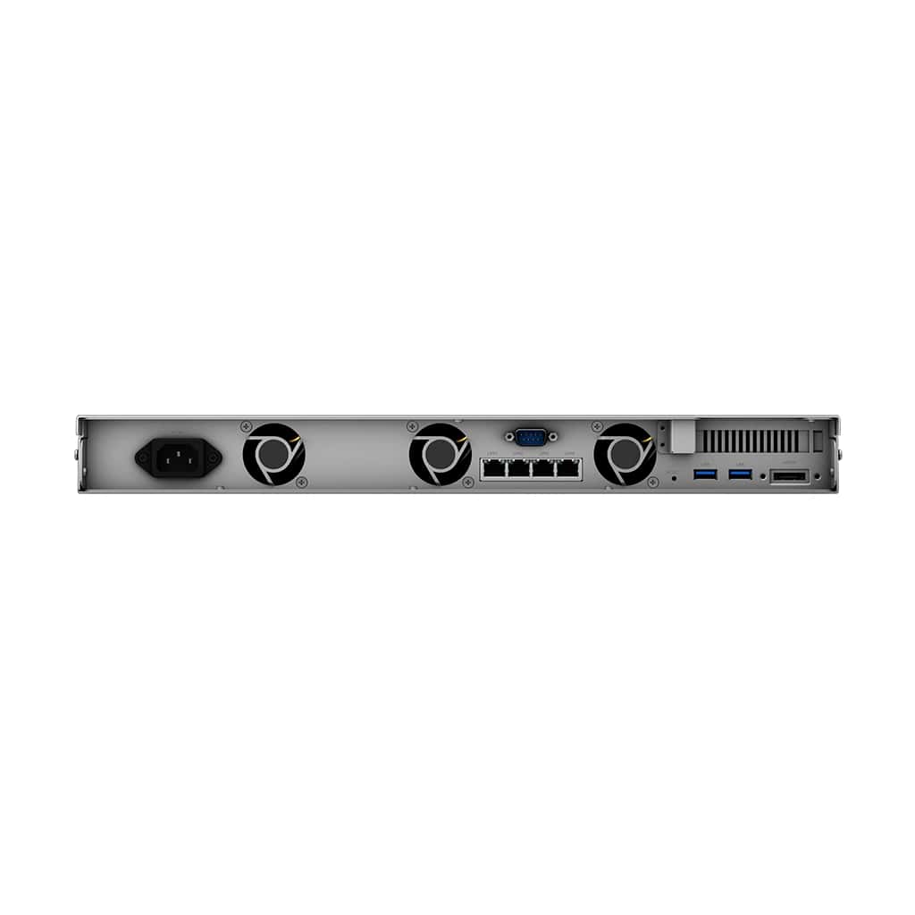 Synology Synology 4bay NAS RackStation (Diskless), 2 GB DDR4 non-ECC, Intel Atom C3538 CPU, RJ-45 Lan Port x4, USB 3.0 x2, eSATA Port, Black/Gray | RS820+ - thumbnail 3