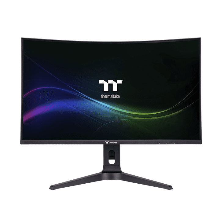Thermaltake Thermaltake TGM-V32CQ 32" Curved Gaming Monitor, QHD 1440p, 1000R Curvature, 170Hz Refresh Rate, 1ms MPRT, FreeSync Premium | GM-GCE-32CEQB-US - thumbnail 1