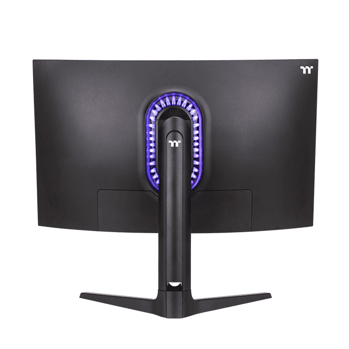 Thermaltake Thermaltake TGM-V32CQ 32" Curved Gaming Monitor, QHD 1440p, 1000R Curvature, 170Hz Refresh Rate, 1ms MPRT, FreeSync Premium | GM-GCE-32CEQB-US - thumbnail 4