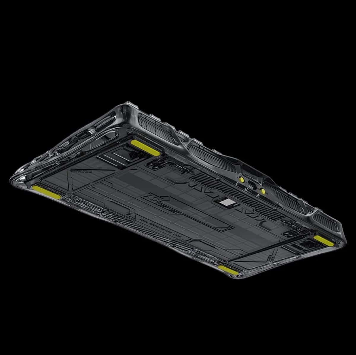 Gravastar GravaStar Mercury K1 Lite Mechanical Gaming Keyboard, 75% Gasket Hot Swappable Custom Keyboard, Pre-lubed Linear Switches Mechanical Keyboard, RGB Backlit Wireless Keyboard - Transparent Black | GS K1 LITE_XTAL_BLK - thumbnail 14