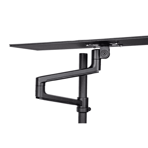 Thermaltake Thermaltake Sim Racing Keyboard & Mouse Tray for Simulator Cockpit, Black Edition, Ergonomic Swivel Adjustment, Heavy Duty Steel Construction, Universal Fit | GSC-ACC-KBASBB-01 - thumbnail 5