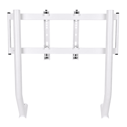 Thermaltake Thermaltake GR300 Monitor Mount Compatible with GR300 Racing Simulator Cockpit, Supports 32”- 50” monitors, up to 35kg (77Ibs), Black  | GSC-R3M-MDSLBB-01 - Color: WHITE