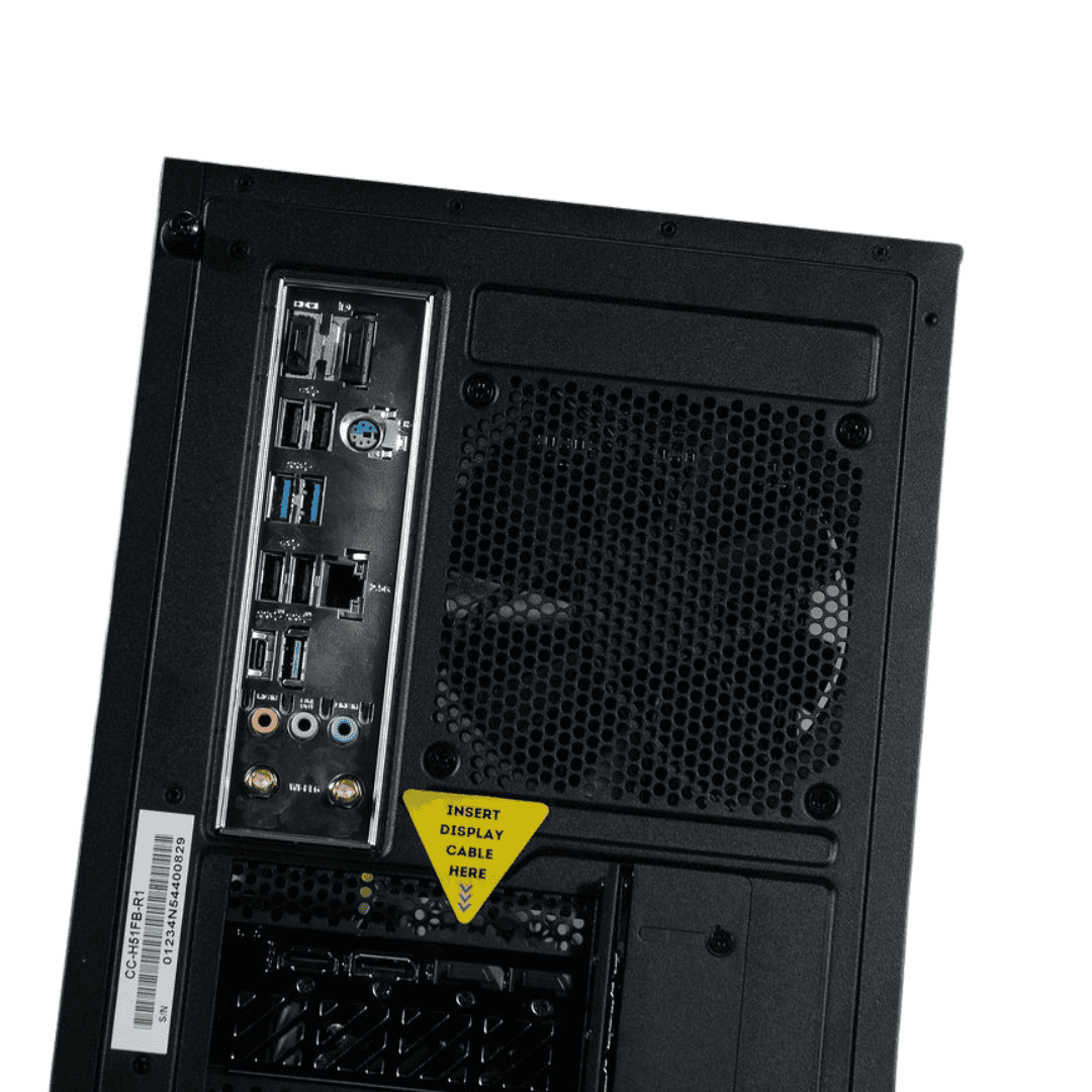 NZXT H5 Flow NZXT Gaming PC, AMD Ryzen 5 5600X 6 Cores 12 Threads,  32GB DDR4 RAM 3600MHz, NVIDIA 4060 8GB, 1TB SSD, 650W PSU, 120mm CPU AIR Cooler, Wi-Fi + BT - thumbnail 1