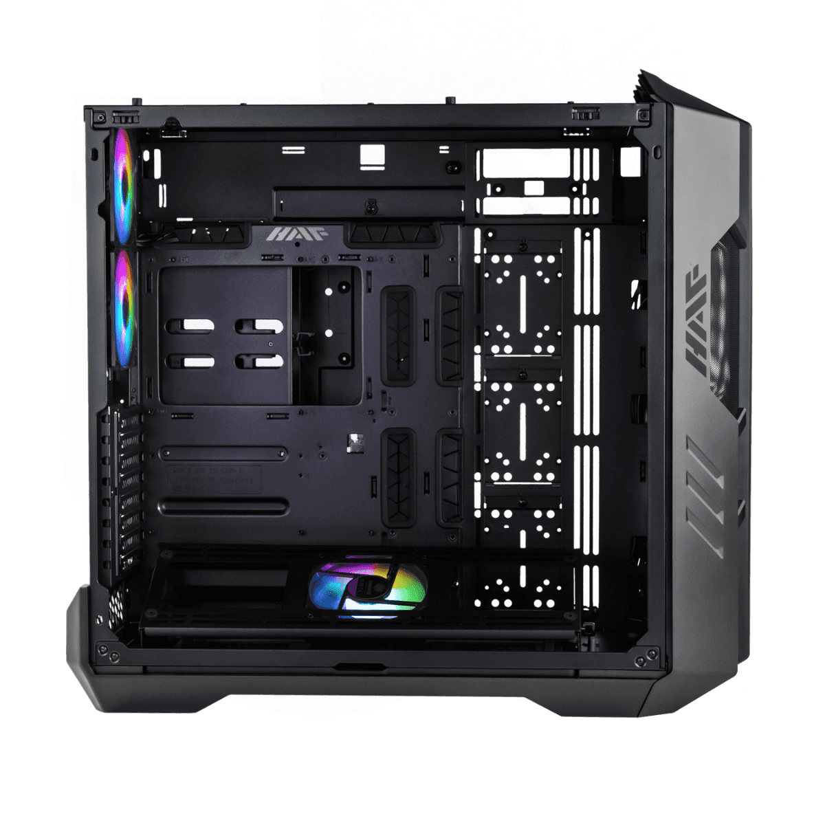 Cooler Master Cooler Master HAF 700 Full Tower Computer Case, 2x SickleFlow 20cm aRGB & 3x 12cm aRGB Included Fans, Up to 480mm Radiator & 17x Fan Support, Tempered Glass Side Panel, Grey | H700-IGNN-S00 - thumbnail 6