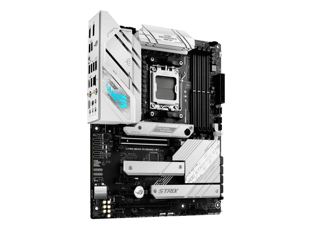 Asus Asus Rog Strix B650-A Gaming Wi-Fi ATX DDR5 Motherboard, AMD Socket AM5, B650 Chipset, 2.5Gb Ethernet, Bluetooth, WiFi 6E 6GHz, Max 128GB 4xDIMM Memory, PCIe 4.0x16, 3xM.2 Slot | 90MB1BP0-M0EAY0 - thumbnail 6