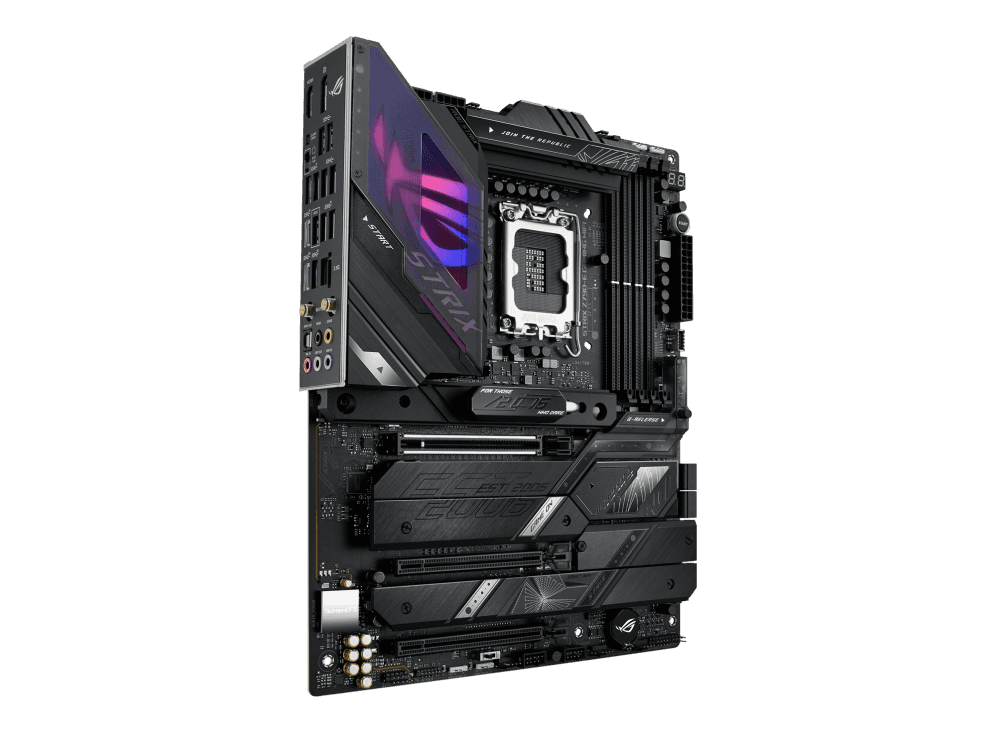 Asus Asus Rog Strix Z790-E Gaming Wifi ATX DDR5 Motherboard, LGA 1700 Socket, Z790 Chipset, 2.5G LAN, Wifi 6E, Max 128GB Memory, 4x SATA 6Gb/s, 5x M.2 Slot, PCIe 5.0, Armoury Crate | 90MB1CL0-M0EAY0 - thumbnail 3